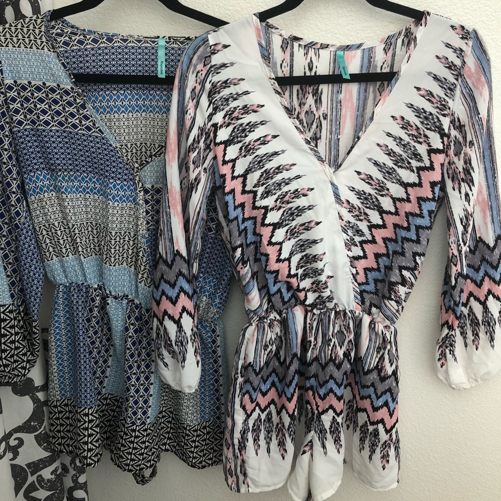 Long sleeve rompers take both!